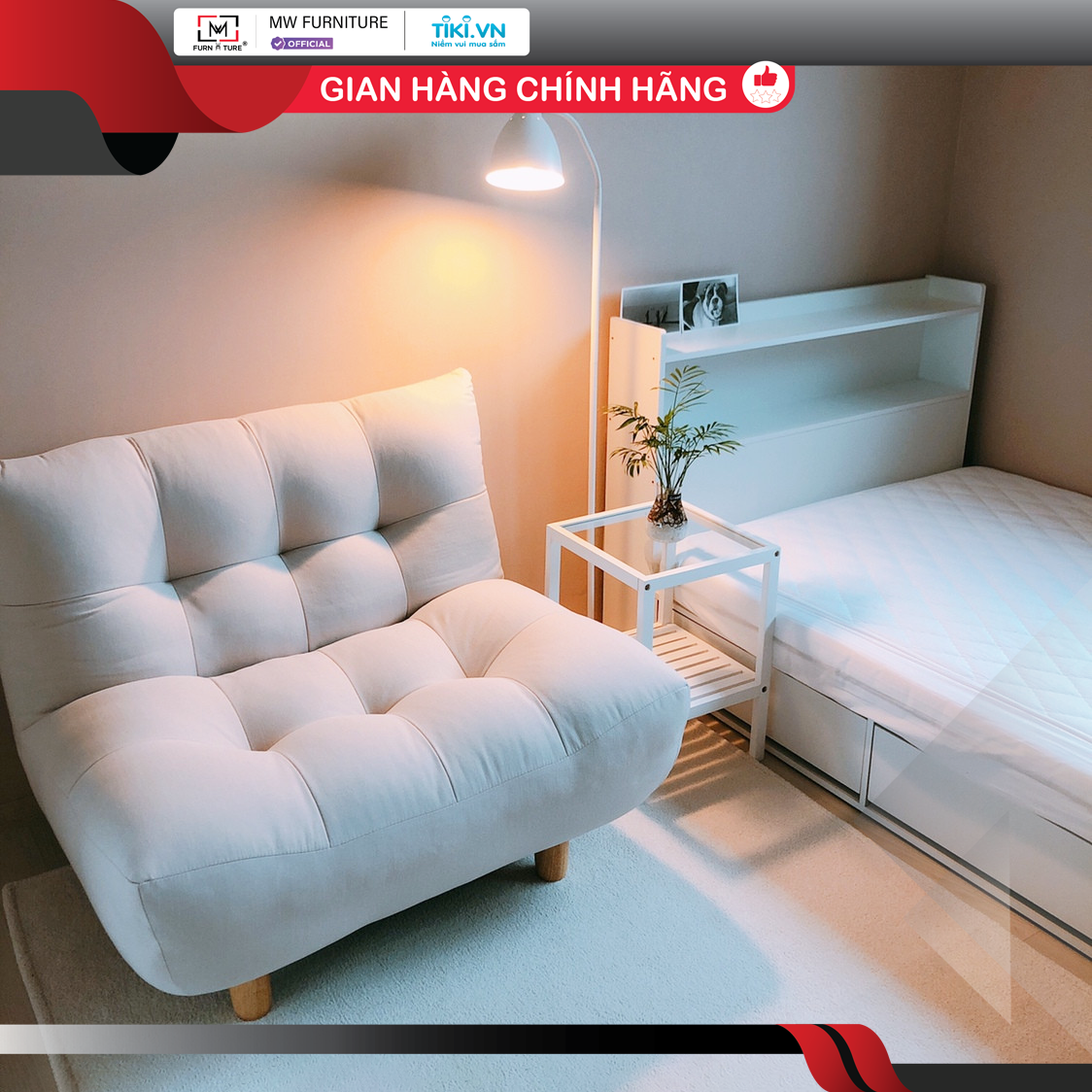 SOFA MINI THƯ GIẢN ĐỘC QUYỀN MWFURNITURE - SOFA TAMY