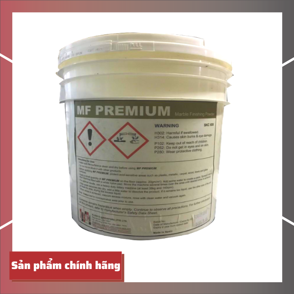 Bột đánh bóng sàn đá Marble Mf Premium 5kg chính hãng Klenco Singapore