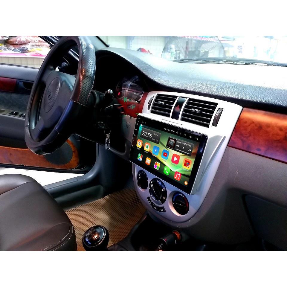 Mặt dưỡng kèm dây nguồn lắp màn hình android cho xe CHEVROLET LACETTI