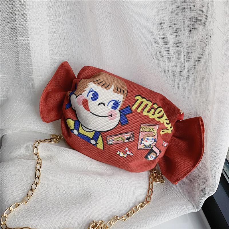 In Hình Trẻ Em Đeo Chéo Thân Túi 2020 Mới Cô Bé Túi Hoạt Hình Bé Gái Túi Cô Gái Dễ Thương Đồng Xu ví
