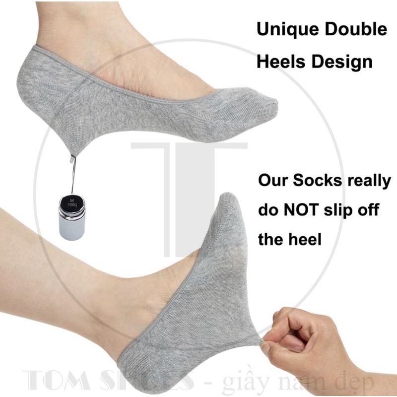 Vớ tất nửa bàn chuyên cho giày lười cực êm, mềm, no show socks( đeo tất mà như không đeo)