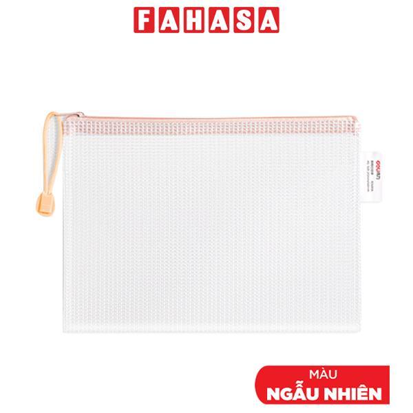 Túi Lưới Đựng Đồ Trong Suốt - Deli 63480A-KM-01 (Mẫu Màu Giao Ngẫu Nhiên)