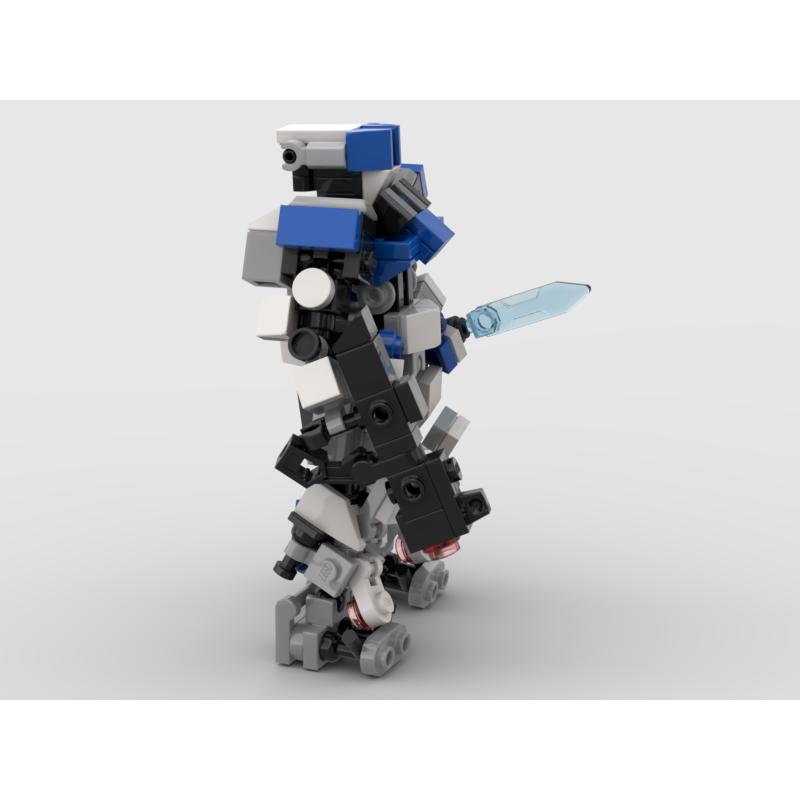 Đồ chơi lắp ráp Moc Robot Mech Marine