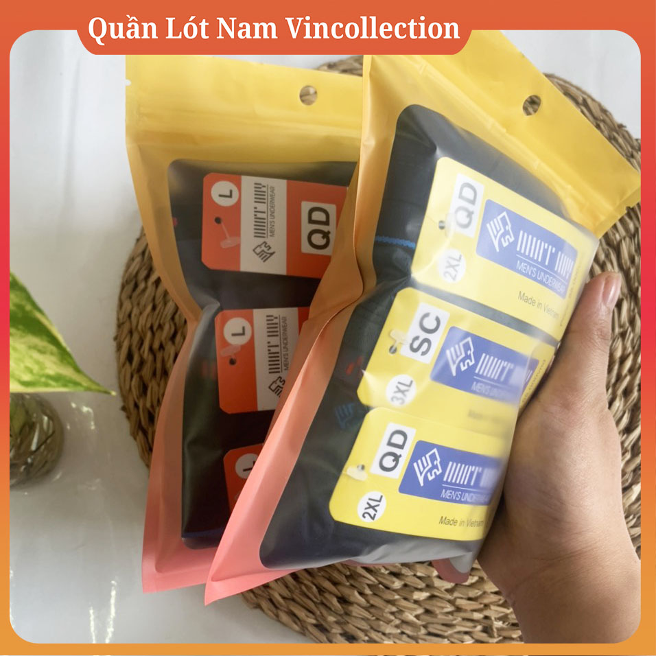 |Combo 7| Quần Lót Nam Đùi Nhật Huy Vải Thông Hơi Kim Lạnh Cao Cấp Sịp Đùi Nam Quần ship nam đẹp đùi combo thun lạnh sexy cao cấp nhỏ - Quần Lót Nam Vincollection