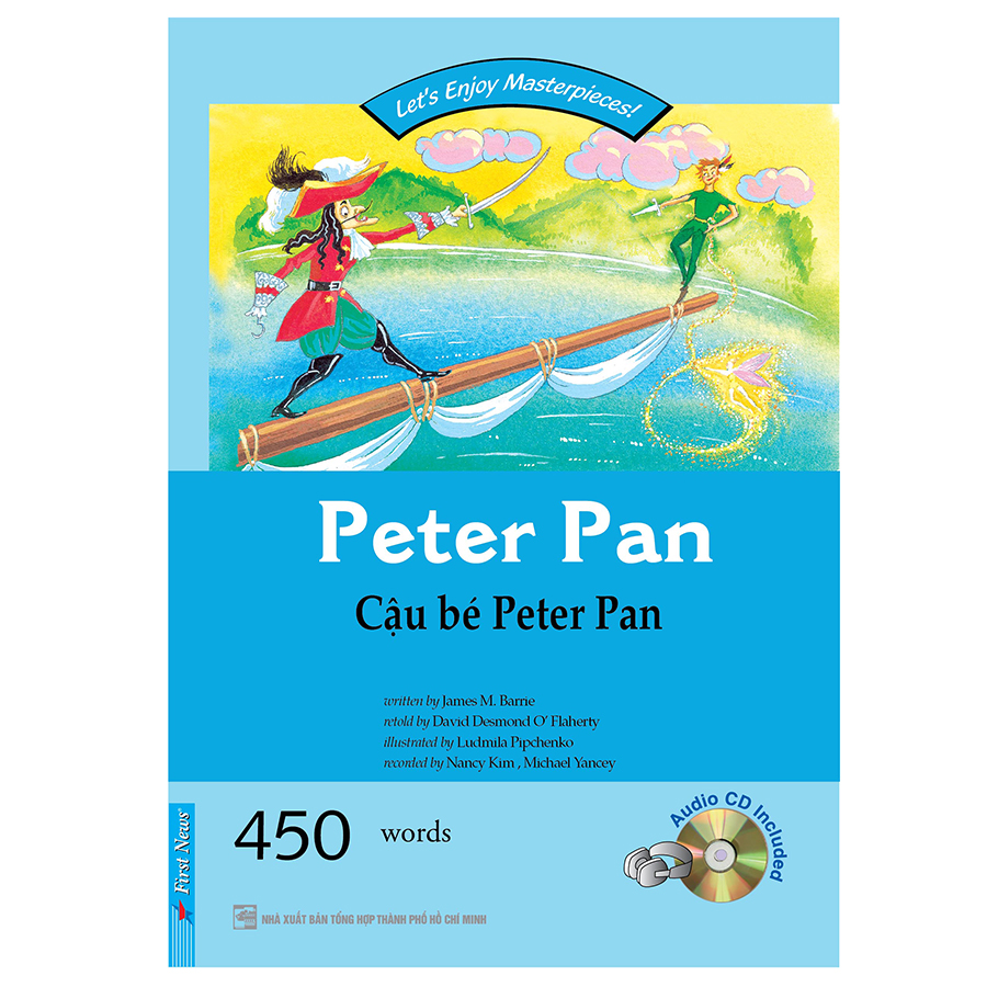 Happy Reader - Cậu Bé Peter Pan (Kèm 1 CD) (Tái Bản)