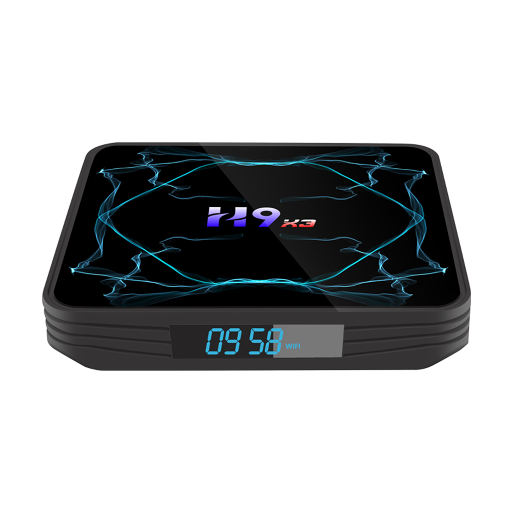 Hỗ trợ phát WiFi Media Player - US Plug - 64G H9X3 TV Box S905X3 Quad-core 64-bit Chipset CPU Cortex-A55 Android 9.0 TV Set Top 8K HD 2.4 / 5G