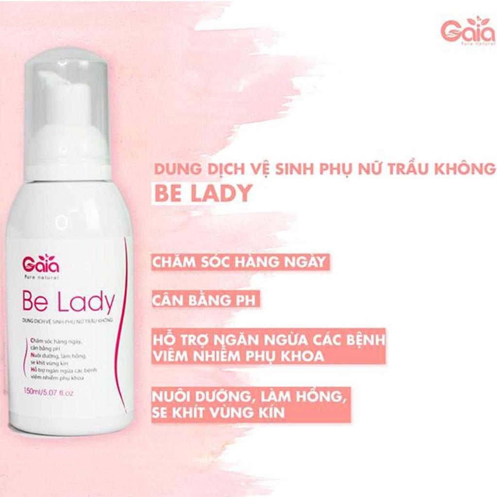 Dung Dịch Vệ Sinh Phụ Nữ Trầu Không PIZKIE Be Lady 150ml