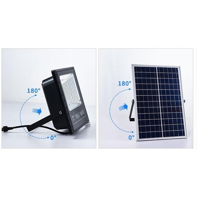 100W ĐÈN PHA LED NĂNG LƯỢNG MẶT TRỜI , Solar Light , IP66 chống nước , NHÔM ĐÚC NGUYÊN KHỐI