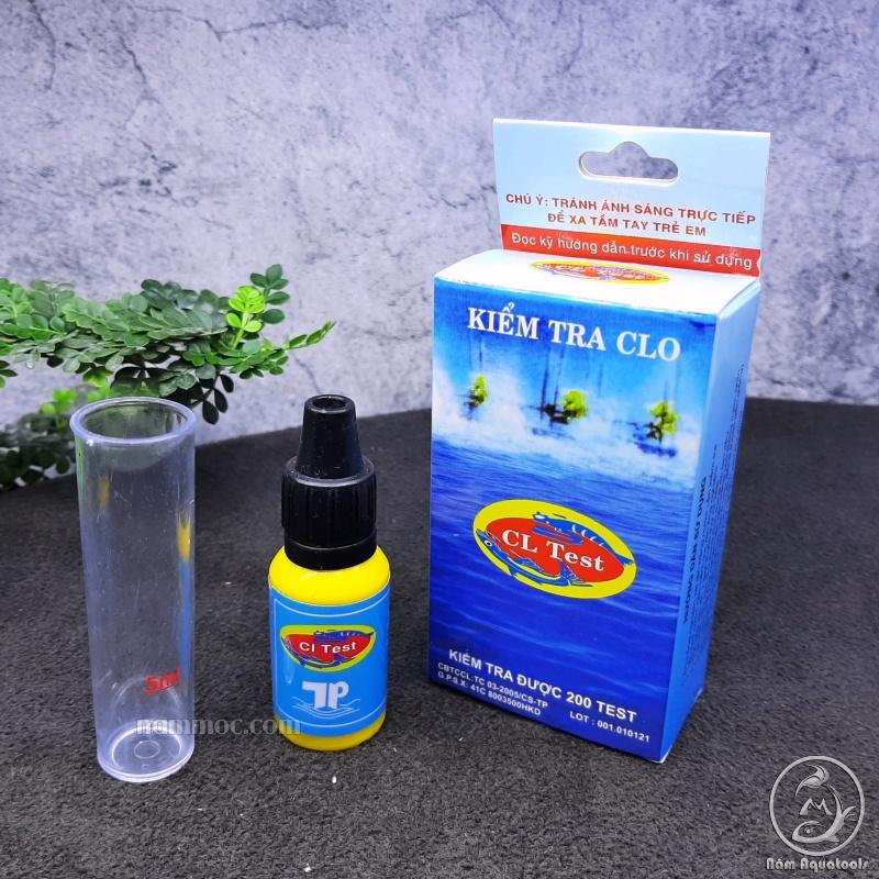 Clo Test Kit - Kiểm Tra Lượng Clo Có Trong Nước Của Bể Cá Cảnh, Thuỷ Sinh