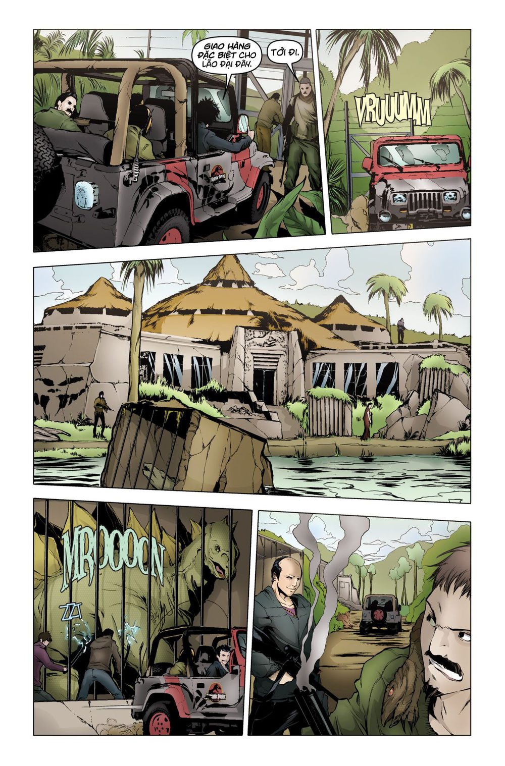 jurassic park - dangerous games | công viên kỷ jura - cuộc chơi hung hiểm chapter 1.1 9