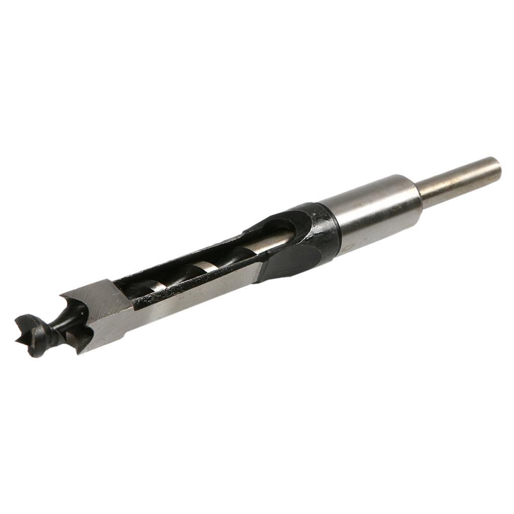 Hollow Square Mortiser Auger Drill Bit Woodworking 10, 12mm