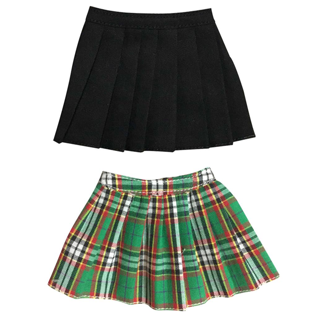 2x1: 6 Quy Mô Học Sinh Nữ Mini Váy Kẻ Sọc 12 ''Hình Hành Động Đồ Chơi Hot