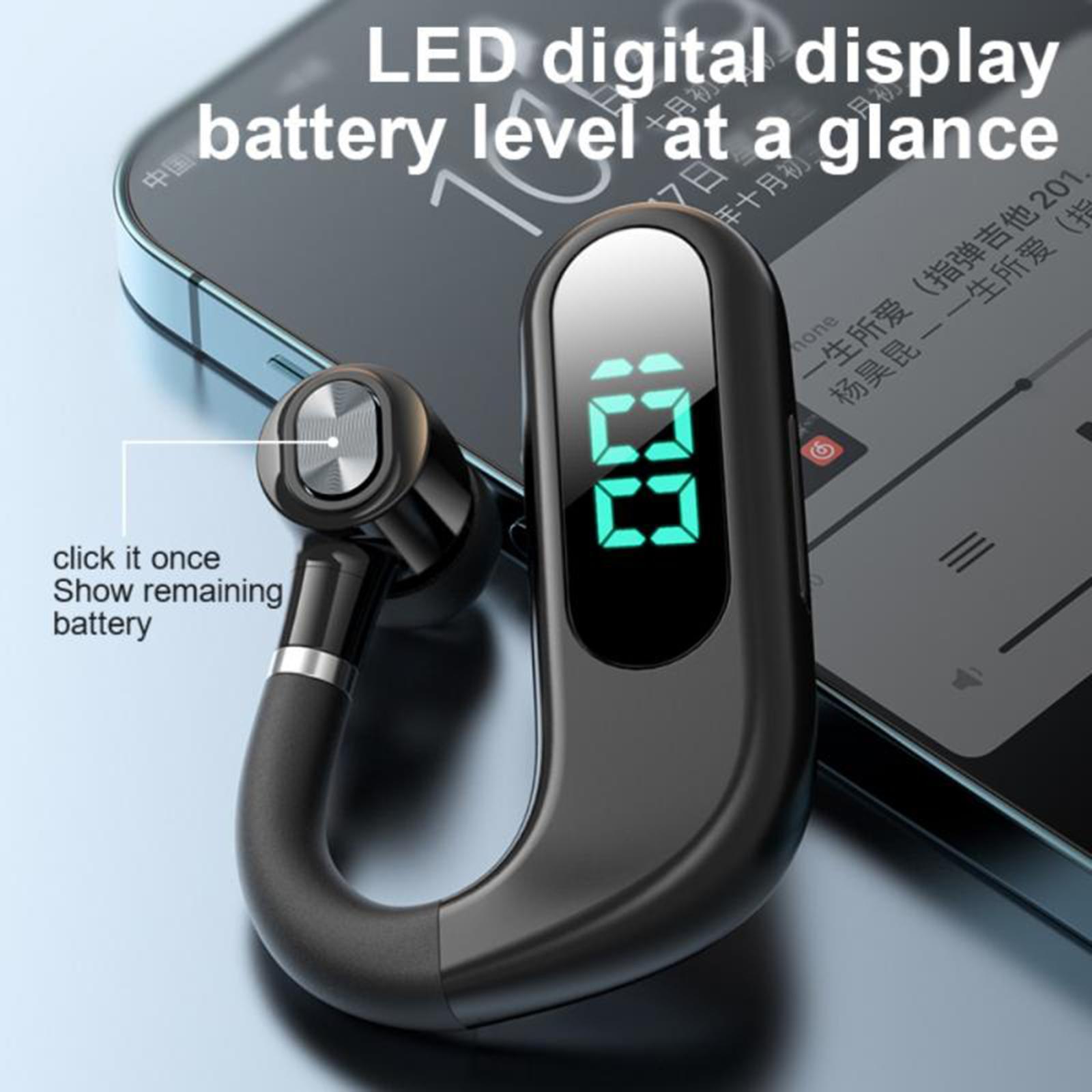 Bluetooth 5.2 Earphone Headphone Multipoint Connection with Microphone