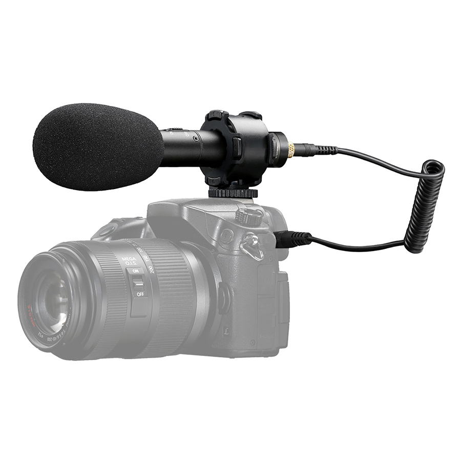 Microphone Cho Máy Ảnh Boya BY-PVM50 - Hàng Chính Hãng