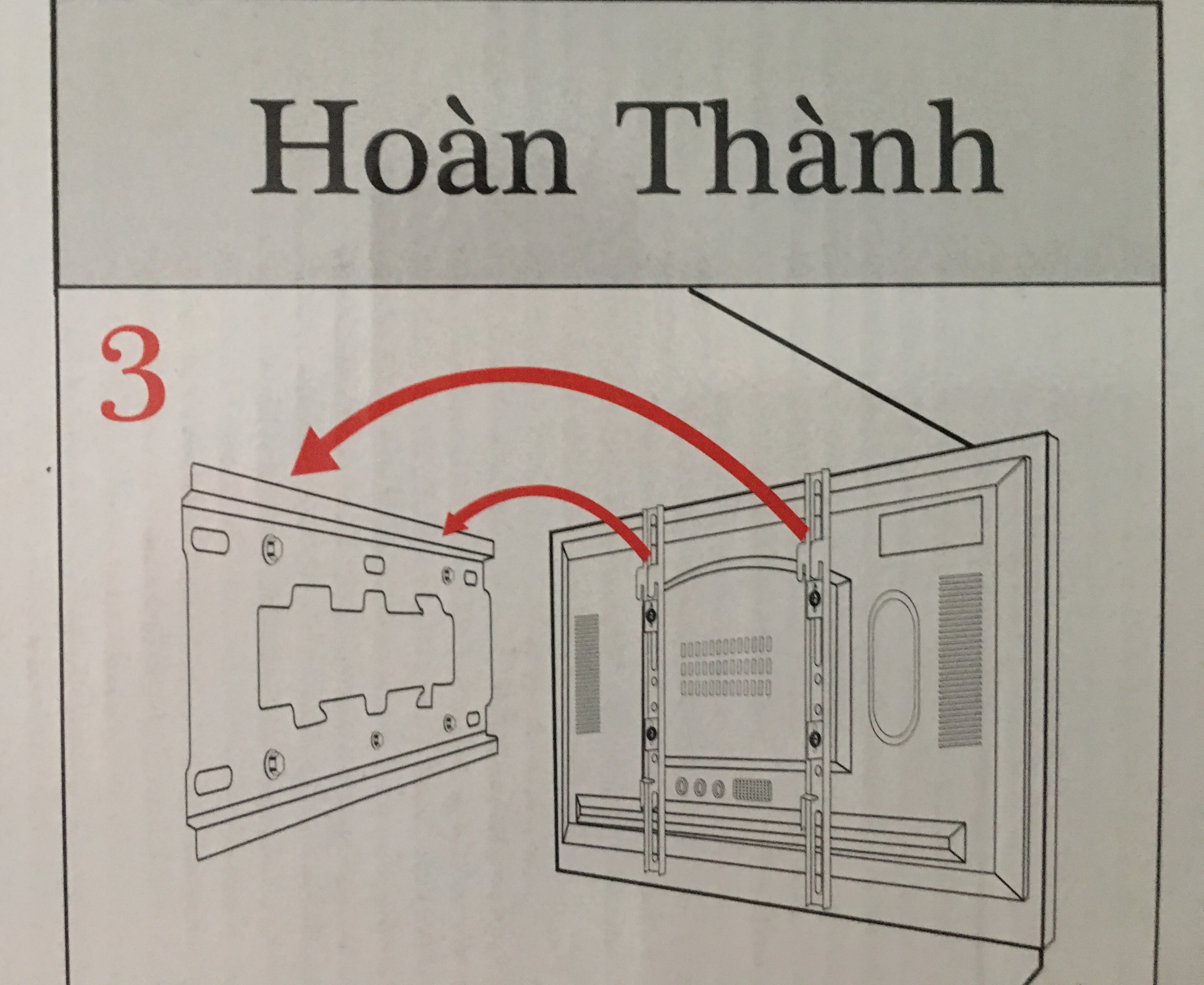 Khung treo tivi mâm áp tường 37 - 65 inch M65T - Hàng chính hãng