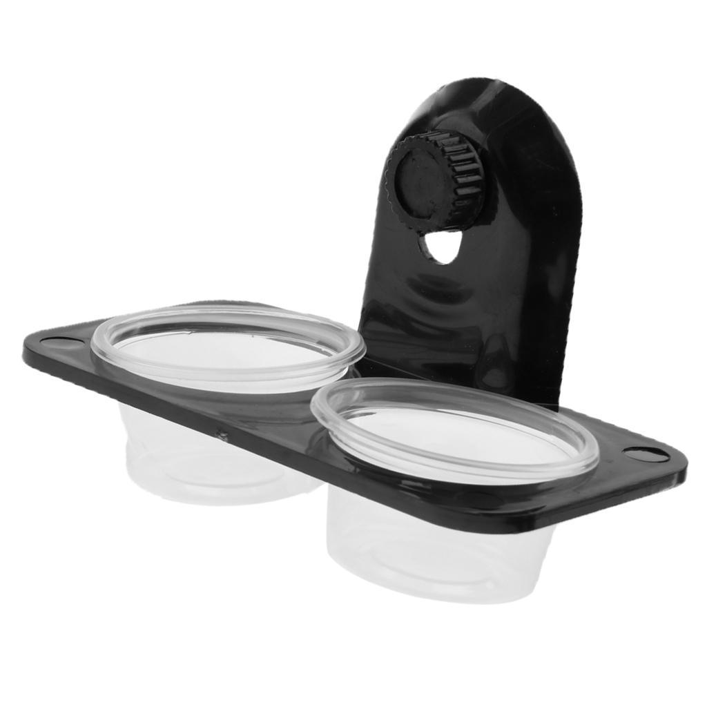 4 pcs Gecko Baby Reptile Food Basin Water Dish Bowl Feeder