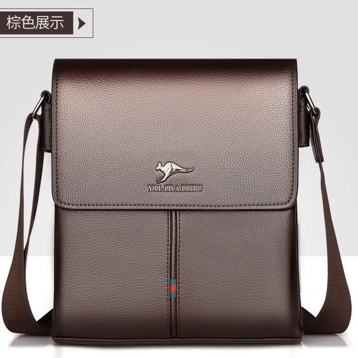 Túi đeo chéo nam da bò cao cấp YILIDAISHU T32 27x25x6cm