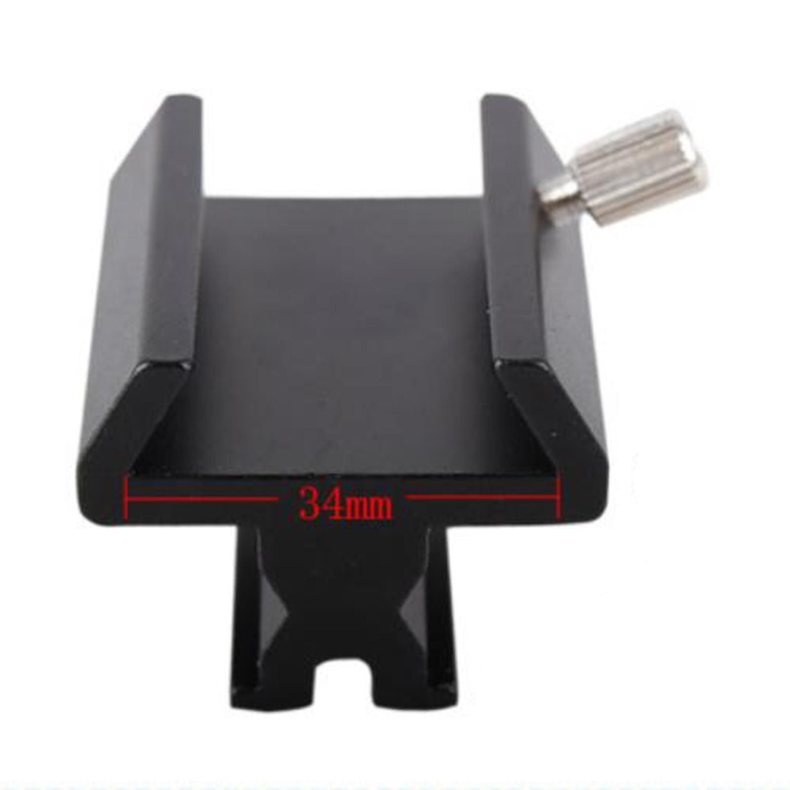 Scope Base Bracket 34mm Universal Portable Metal Easy to Install Accessories for Astronomical Telescope Replacement