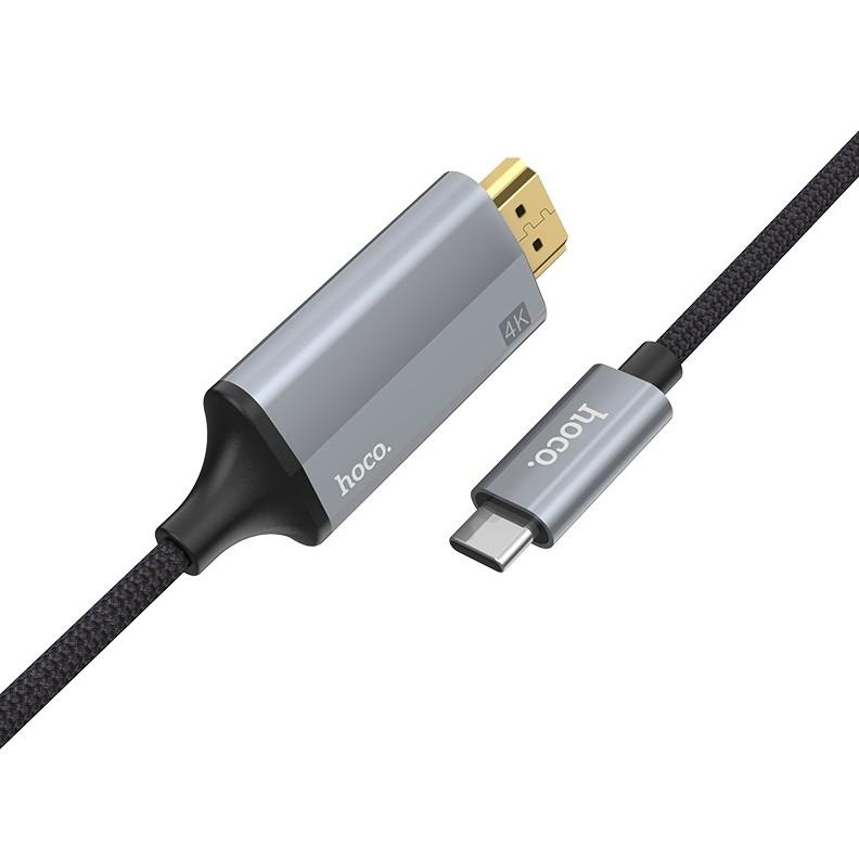 Cáp HDMI Type- C Hoco UA13 -Hàng Chính Hãng