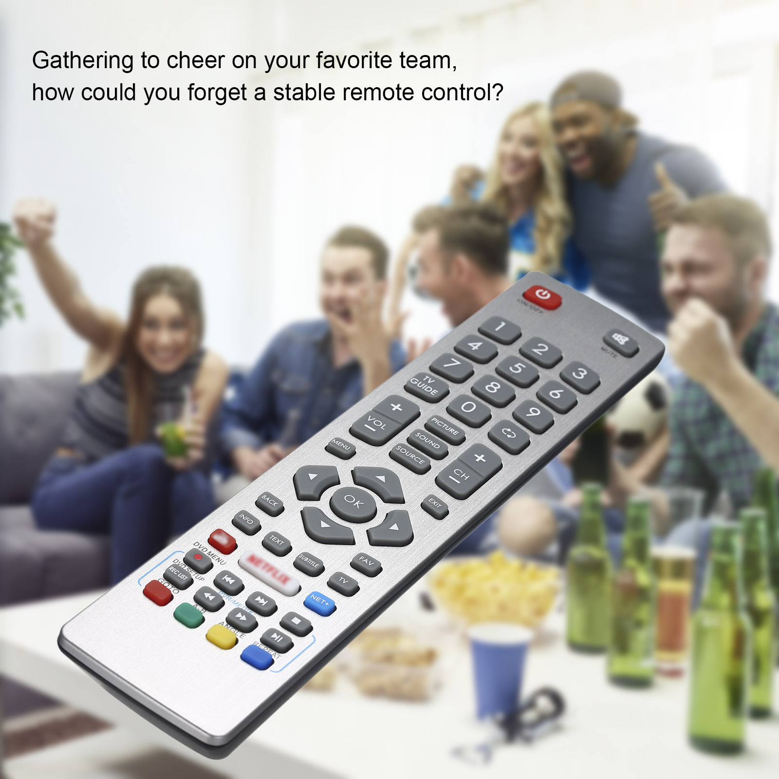 Điều Khiển Từ Xa TV Sharp Aquos Kích Thước 3D Dễ Dàng Cầm Lấy