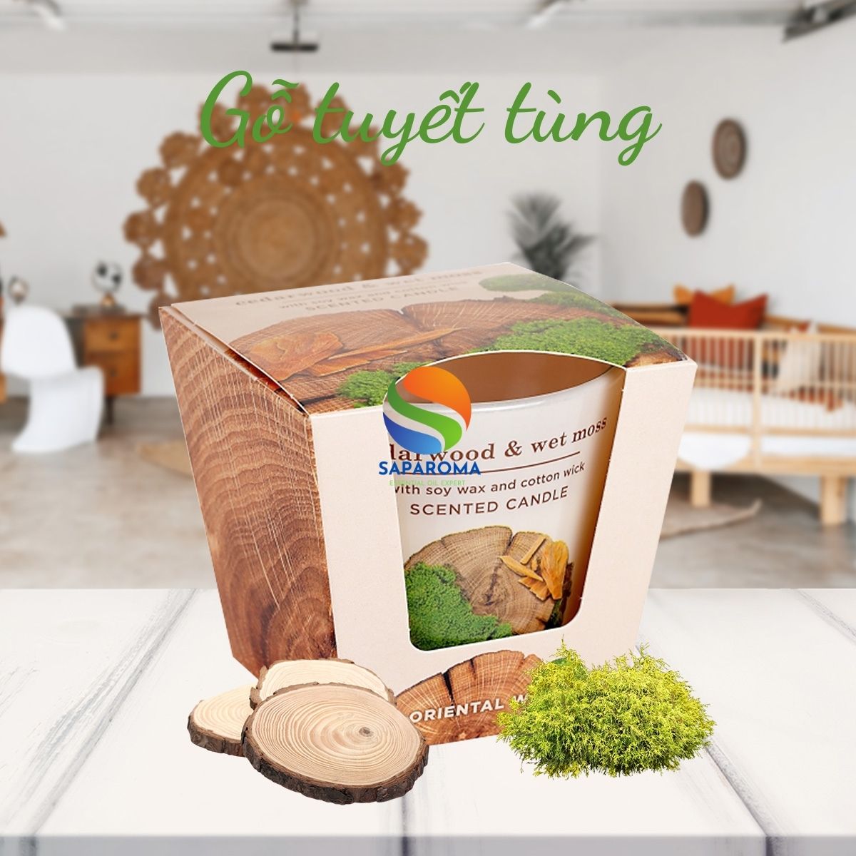 Ly nến thơm tinh dầu Bartek Oriental Wood 115g QT9663 - gỗ đàn hương, nến trang trí, thơm phòng, thư giãn, hỗ trợ khử mùi (giao mẫu ngẫu nhiên)