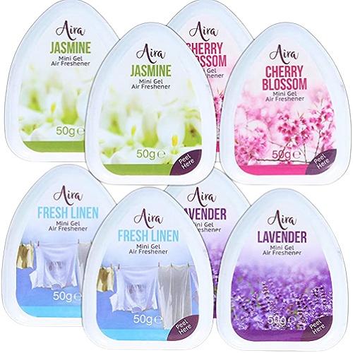 Combo 4 Hộp Gel Sáp Thơm Khử Mùi Korea Hương Hoa Tự Nhiên Thơm Mát Dài Lâu