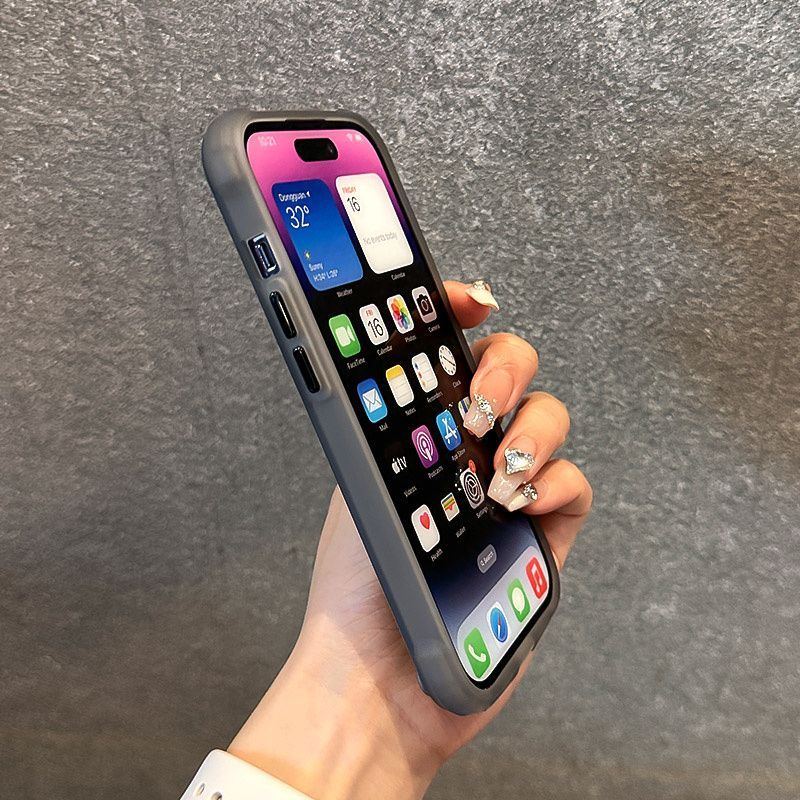 Ốp Điện Thoại mờ Từ Chống Sốc cao cấp Cho iphone 12 13 14 15 Pro max