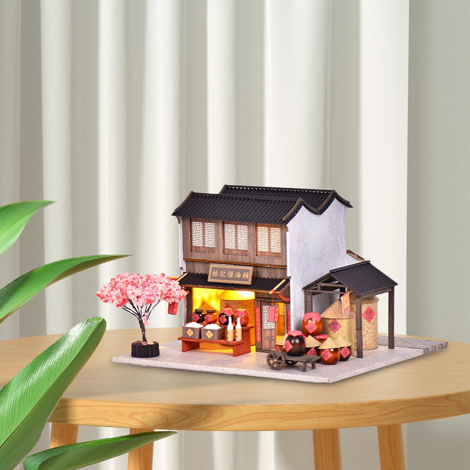 Small House model Gift Building Set for Girls Boys Friends Adults