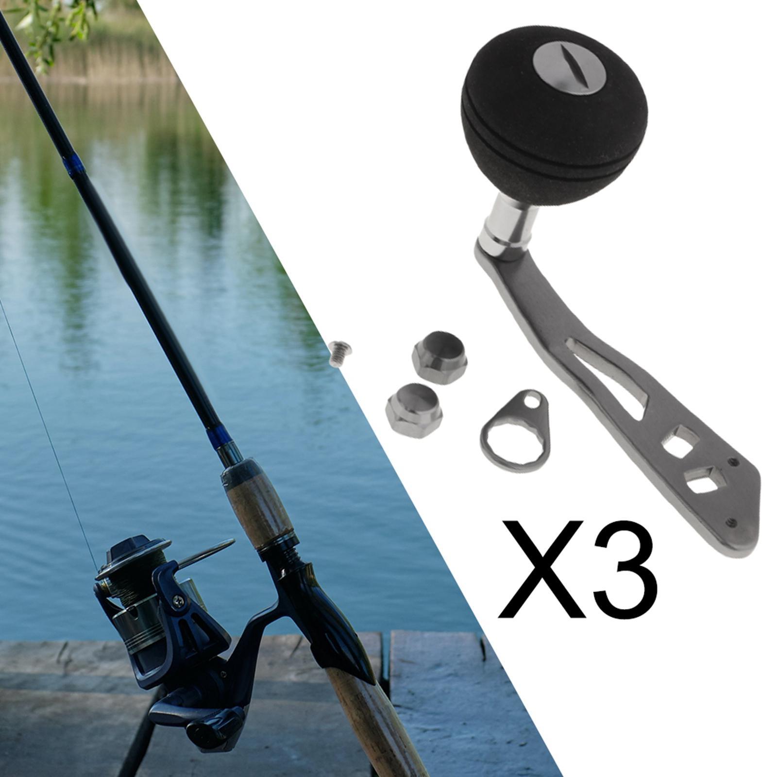 3pcs New Replacement Fishing Reel Handle Rocker Arm for Baitcasting Reels