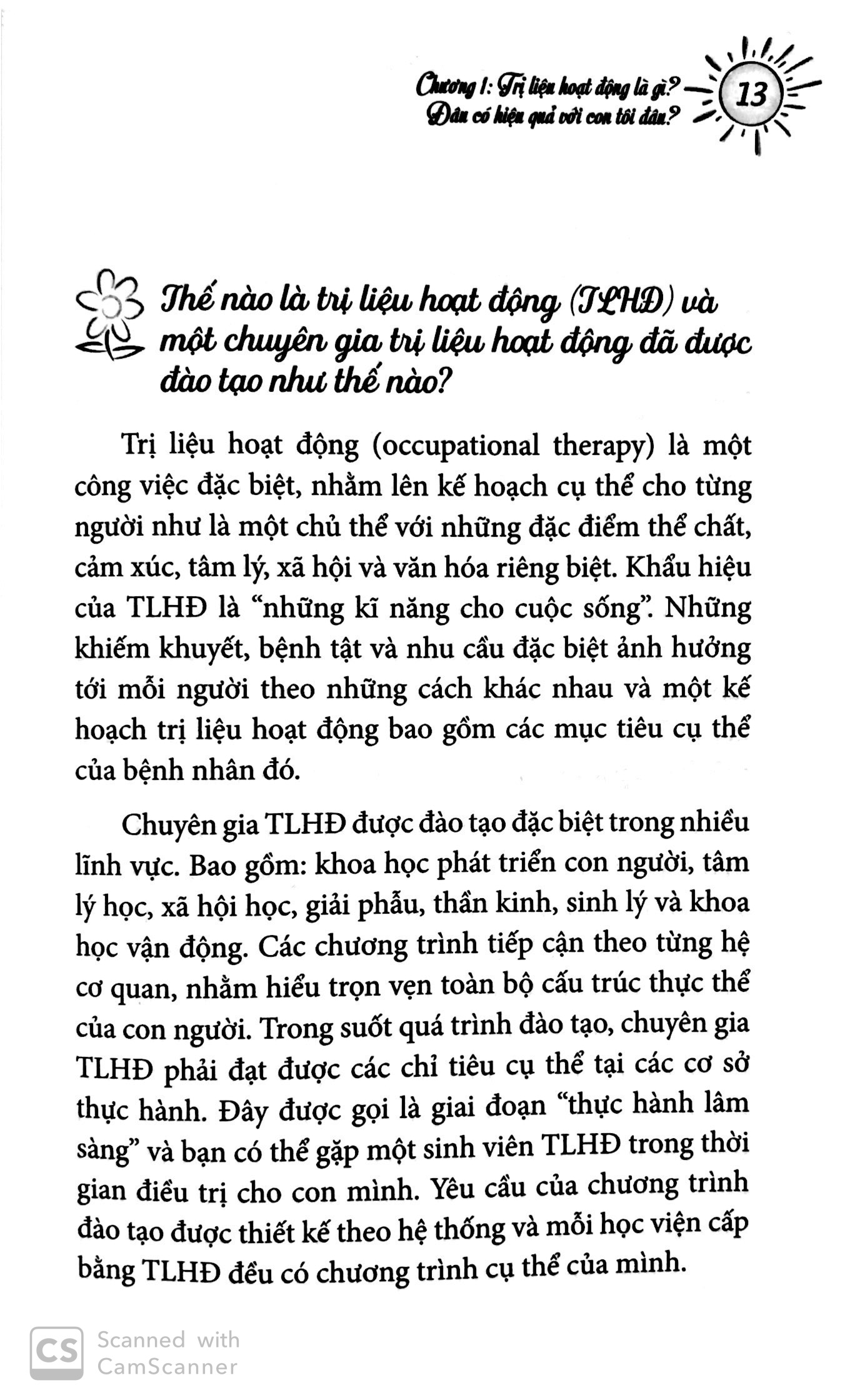 Hướng Dẫn Cha Mẹ Thực Hành Trị Liệu Hoạt Động Cho Trẻ Tự Kỷ