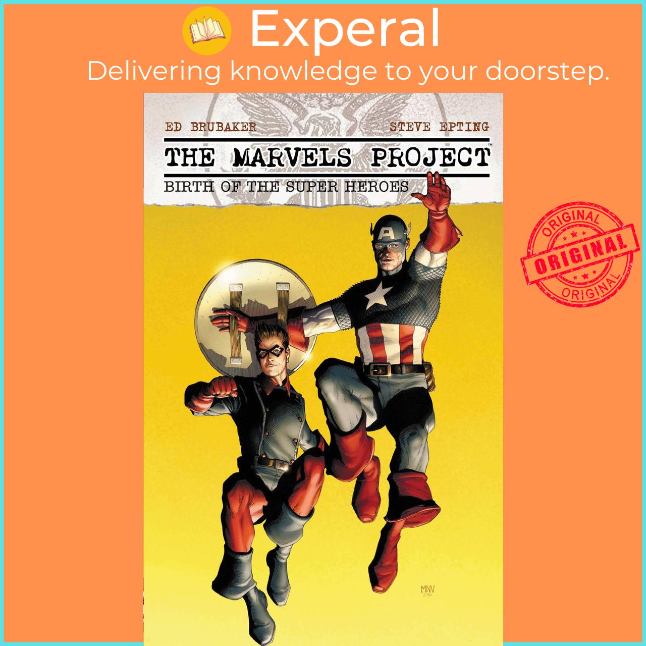 Sách - The Marvels Project: Birth Of The Super Heroes by Ed Brubaker,Steve Epting (US edition, paperback)