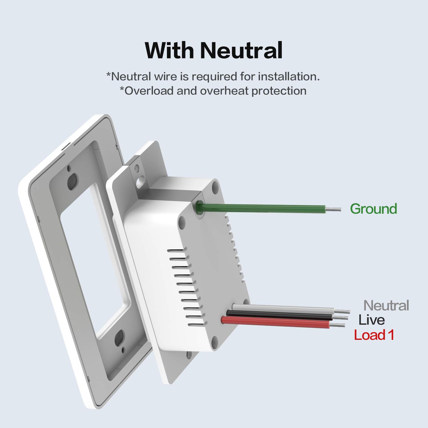 Công tắc chữ nhật thông minh Aqara Q1 Smart Wall Switch US Zigbee - Bản Quốc Tế - Hàng Chính Hãng