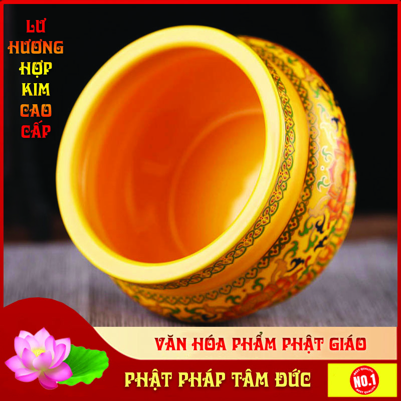 Bát hương, Bát hương thờ cúng, Lư hương, Lư hương thờ cúng hợp kim cao cấp - Rước tài lộc, xua đuổi t.à khí