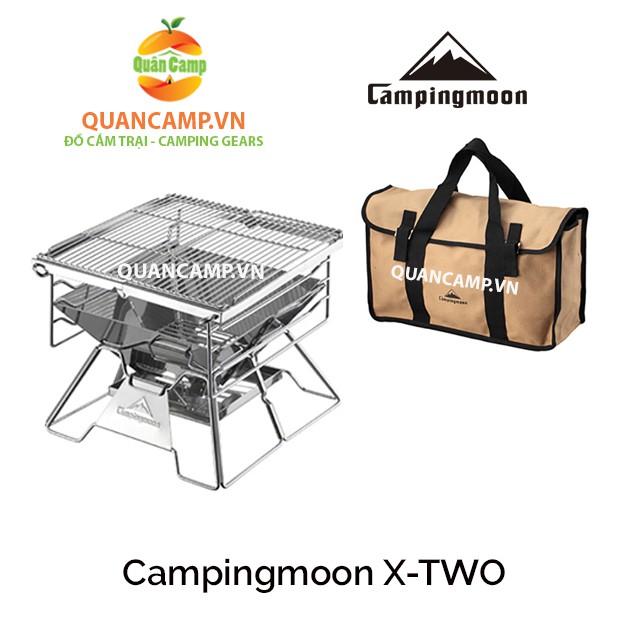 Bếp nướng dã ngoại xếp gọn Campingmoon X-Two