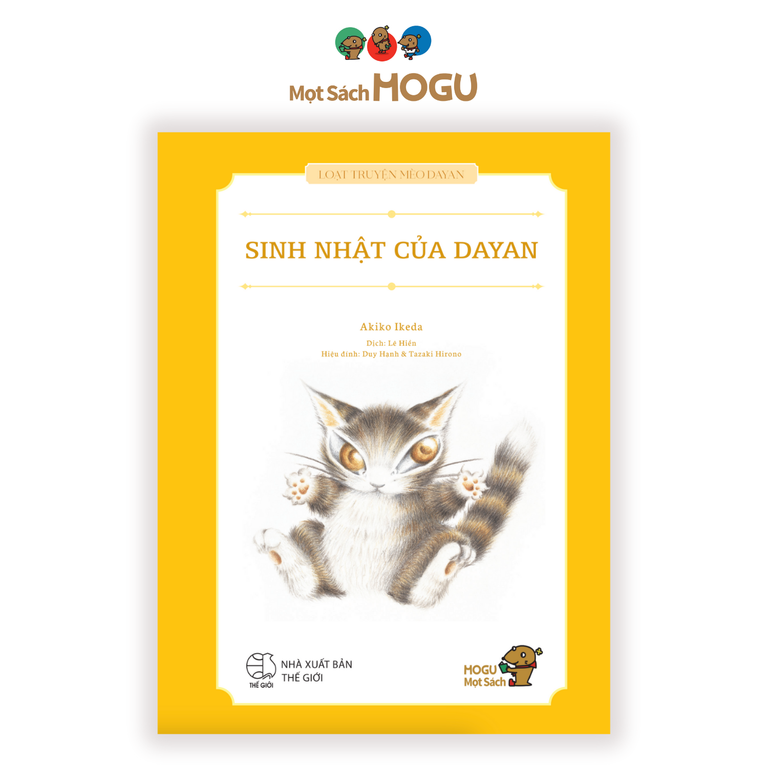 Sinh Nhật Của Dayan - Loạt Truyện Mèo Dayan - Sách Cho Bé Từ 3 Tuổi