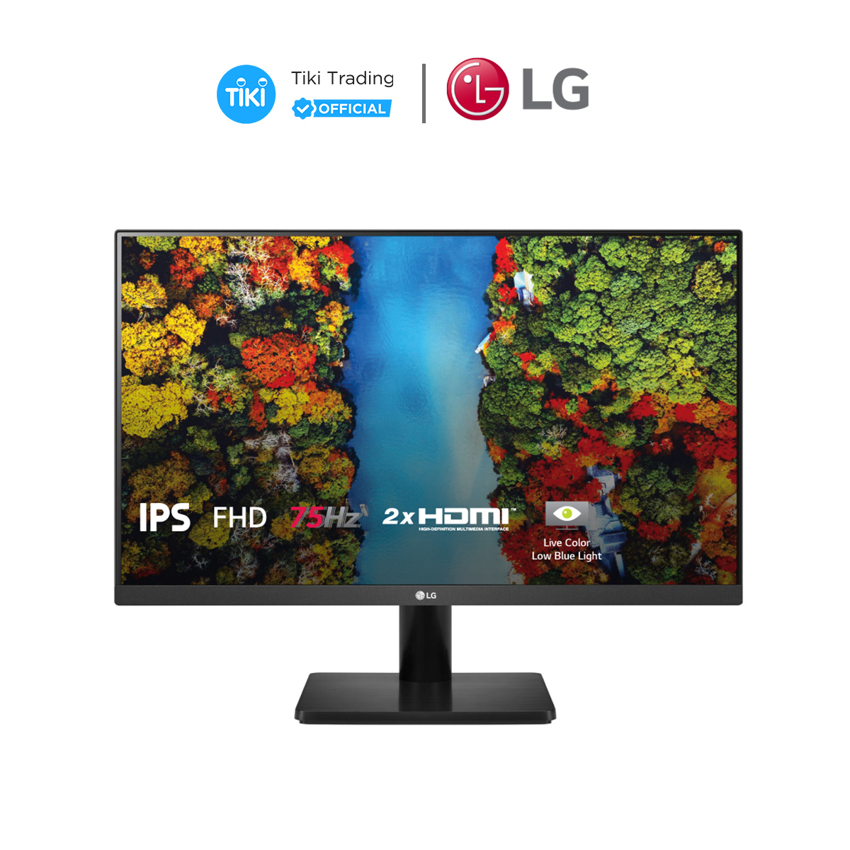 Hình ảnh Màn hình máy tính LG 24MP500-B 24 inch IPS 75Hz - Hàng Chính Hãng