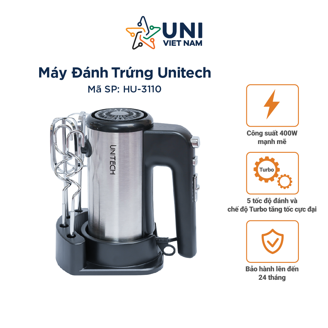 Máy đánh trứng Unitech HU-3110 - Hàng chính hãng