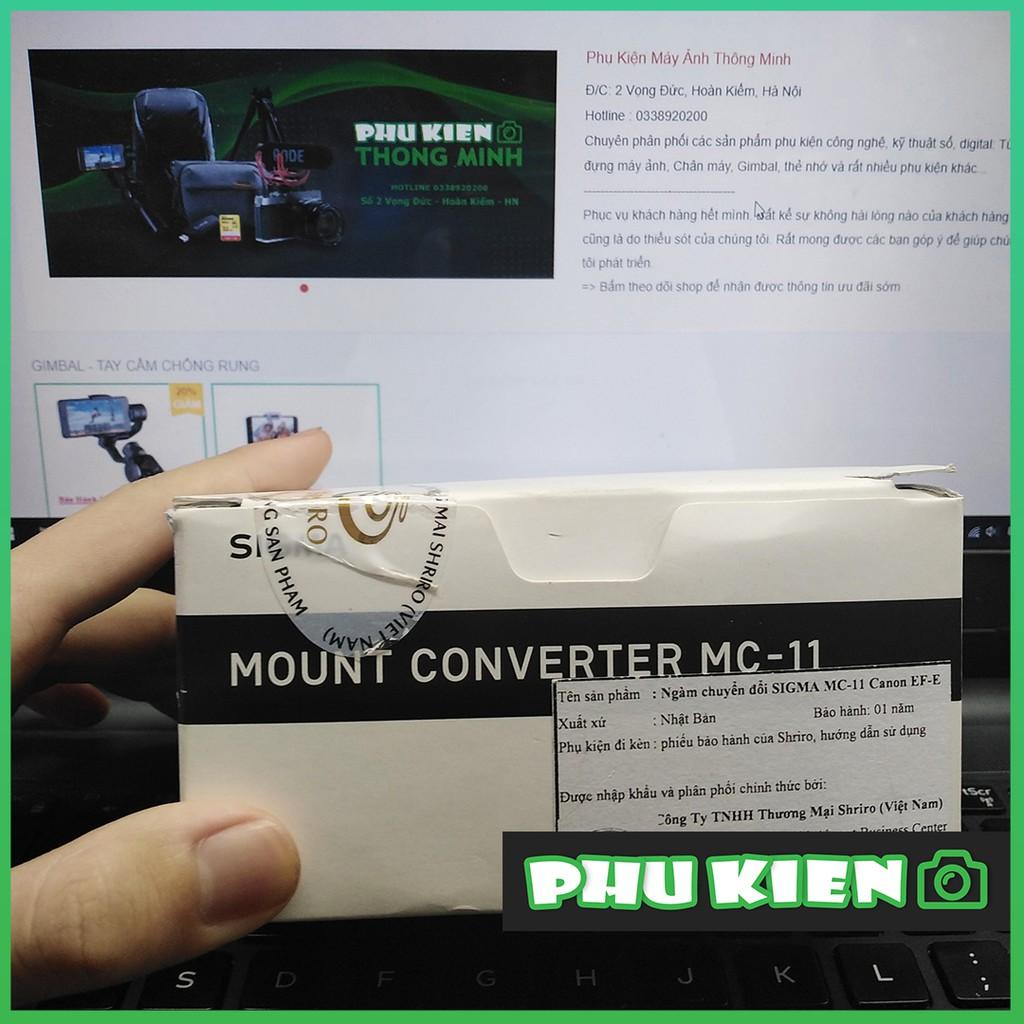 Ngàm chuyển Sima | Mount Converter MC-11 Canon EF-E | Chính Hãng
