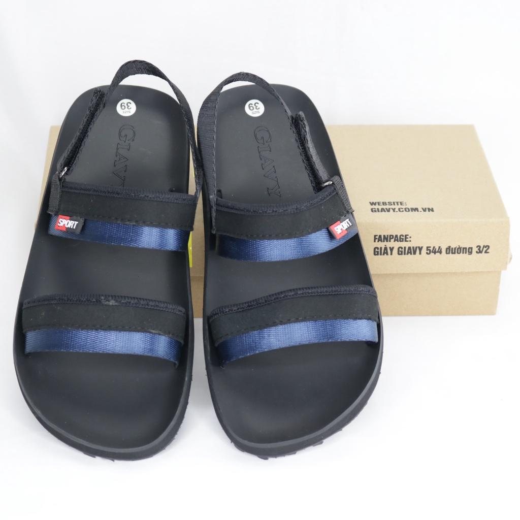 Giày sandal nam quai 2 dây ngang Giavy SL547