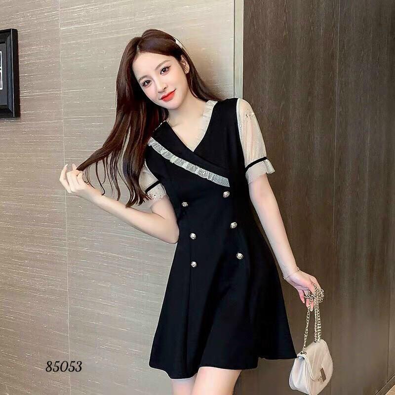 ĐẦM UMI PHỐI VOAN DÁNG XÒE,ĐƯỢC LÀM BẰNG CHẤT LIỆU VOAN SIÊU BỀN VÀ THOÁNG MÁT