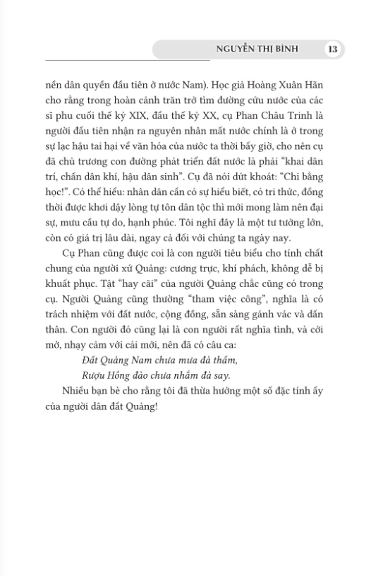 Sách - Hồi Ký Nguyễn Thị Bình - Gia Đình, Bạn Bè Và Đất Nước
