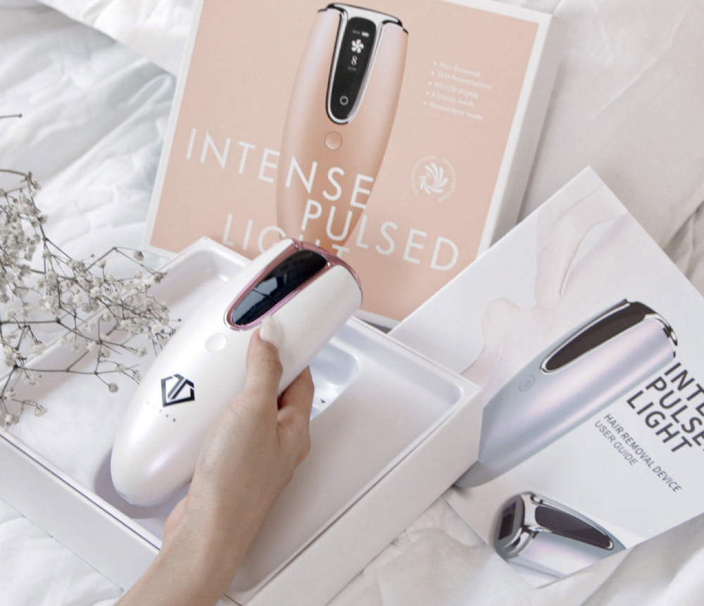 Máy triệt lông cao cấp Titan Premium White