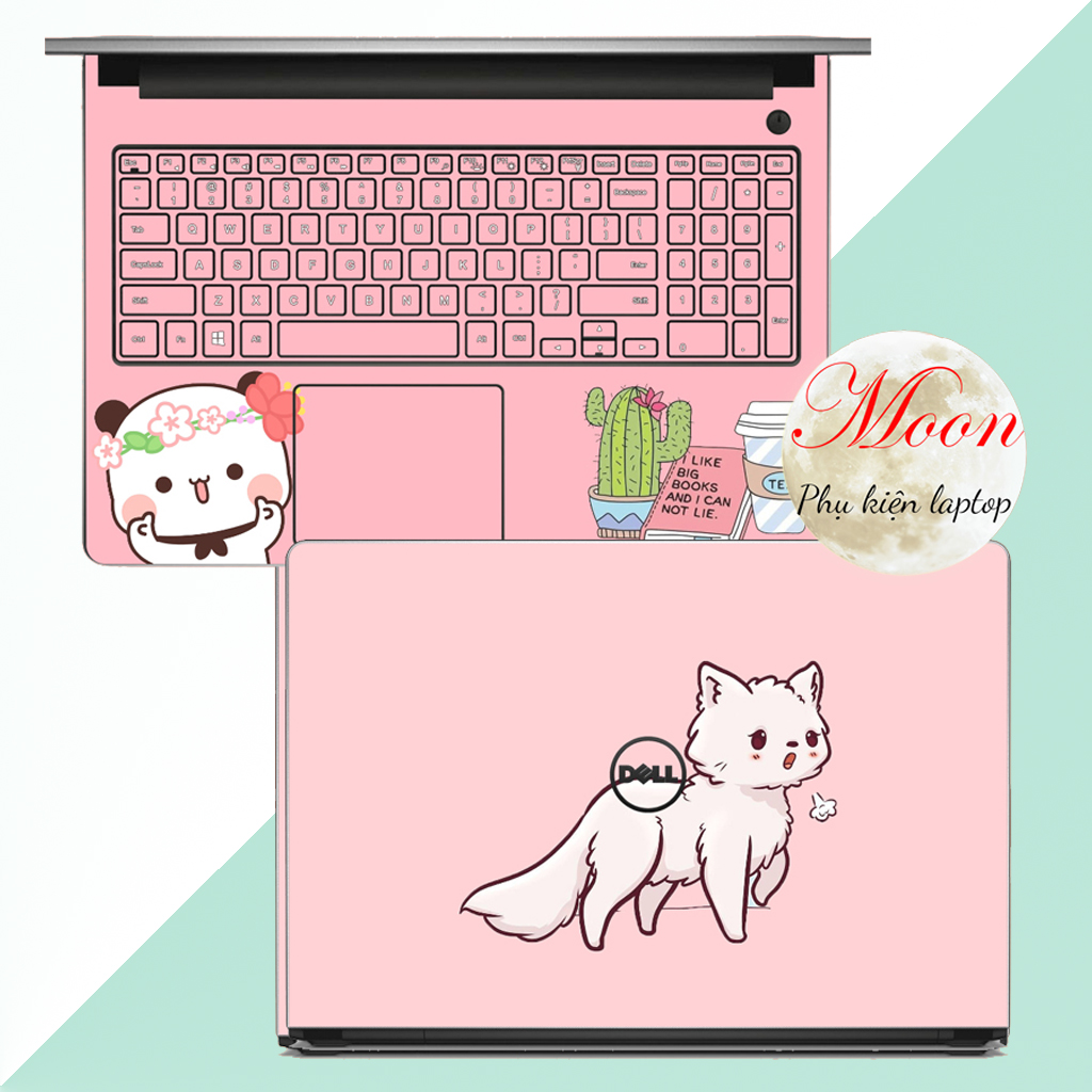 &lt;CUTE 2&gt;Skin Laptop- Máy Tính Hình Cute Đáng Yêu Cho Tất Cả Các Dòng Máy Như : Dell, Hp, Acer, Asus, Macbook,...