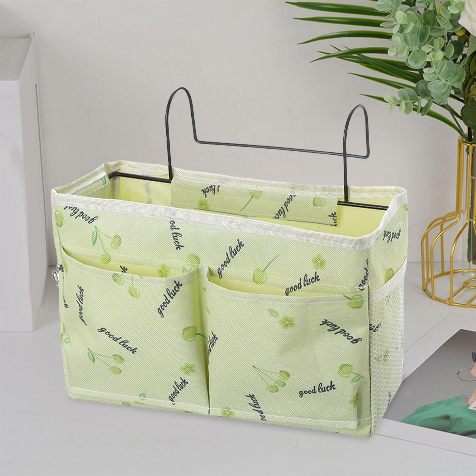 Bedside Caddy-Sundries Bag Hanging Bunk Bed Storage Organizer, Bedside Pocket Storage Bag for Mobile