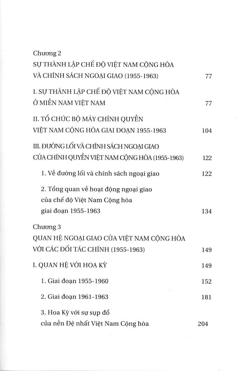 Ngoại Giao Của Chính Quyền Sài Gòn