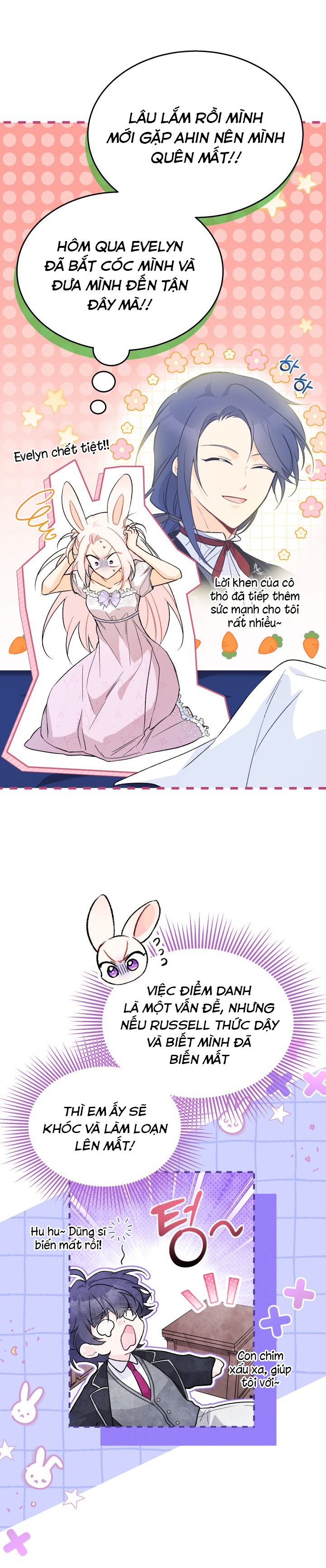 mối liên kết giữa báo đen và bé thỏ chapter 132 13