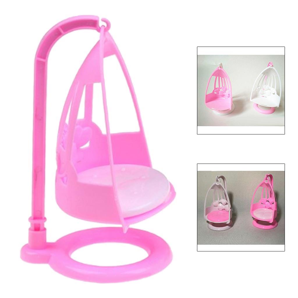 Foldable High Chair & Cradle Toy for Reborn Doll MellChan Baby Doll