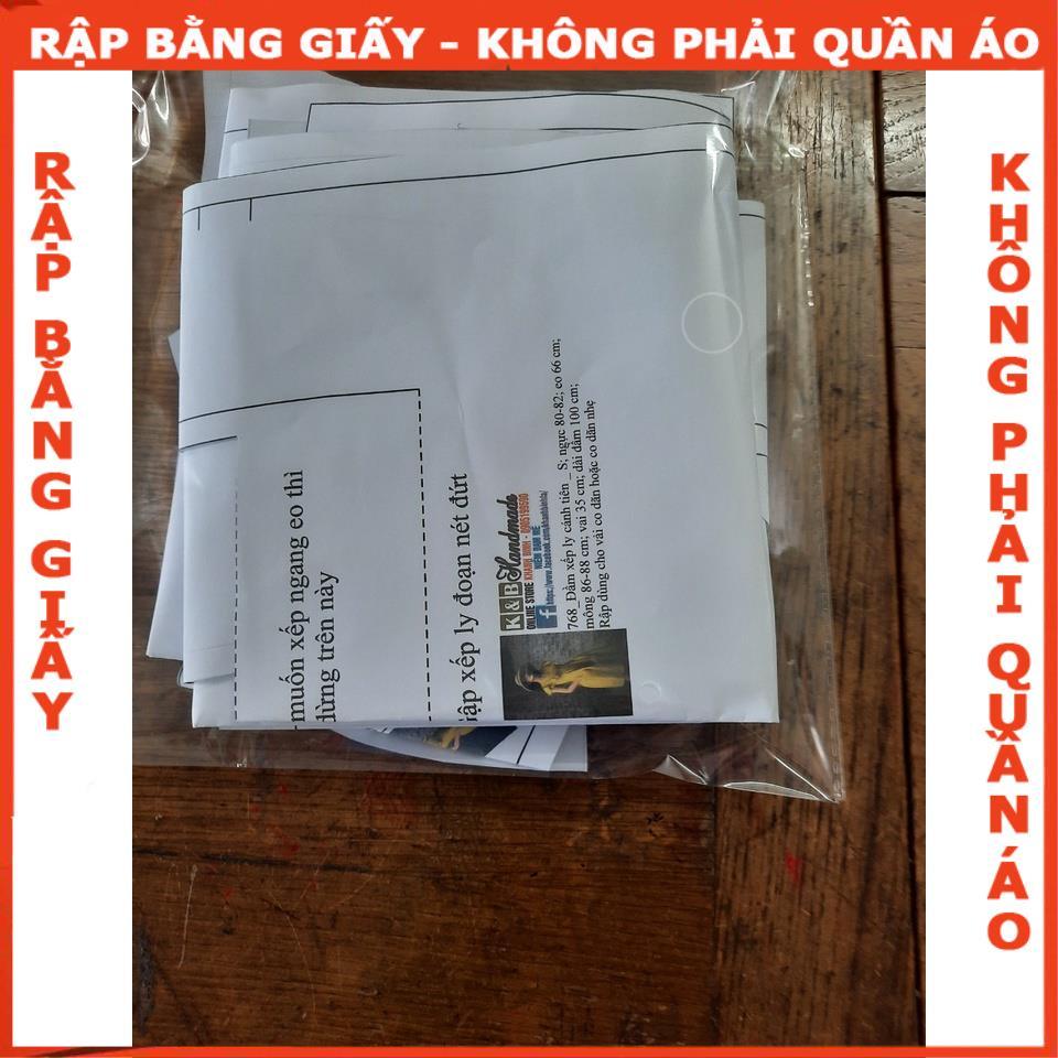 Rập giấy A0 quần bagy sau lưng thun mã 1165 (BẢN VẼ)