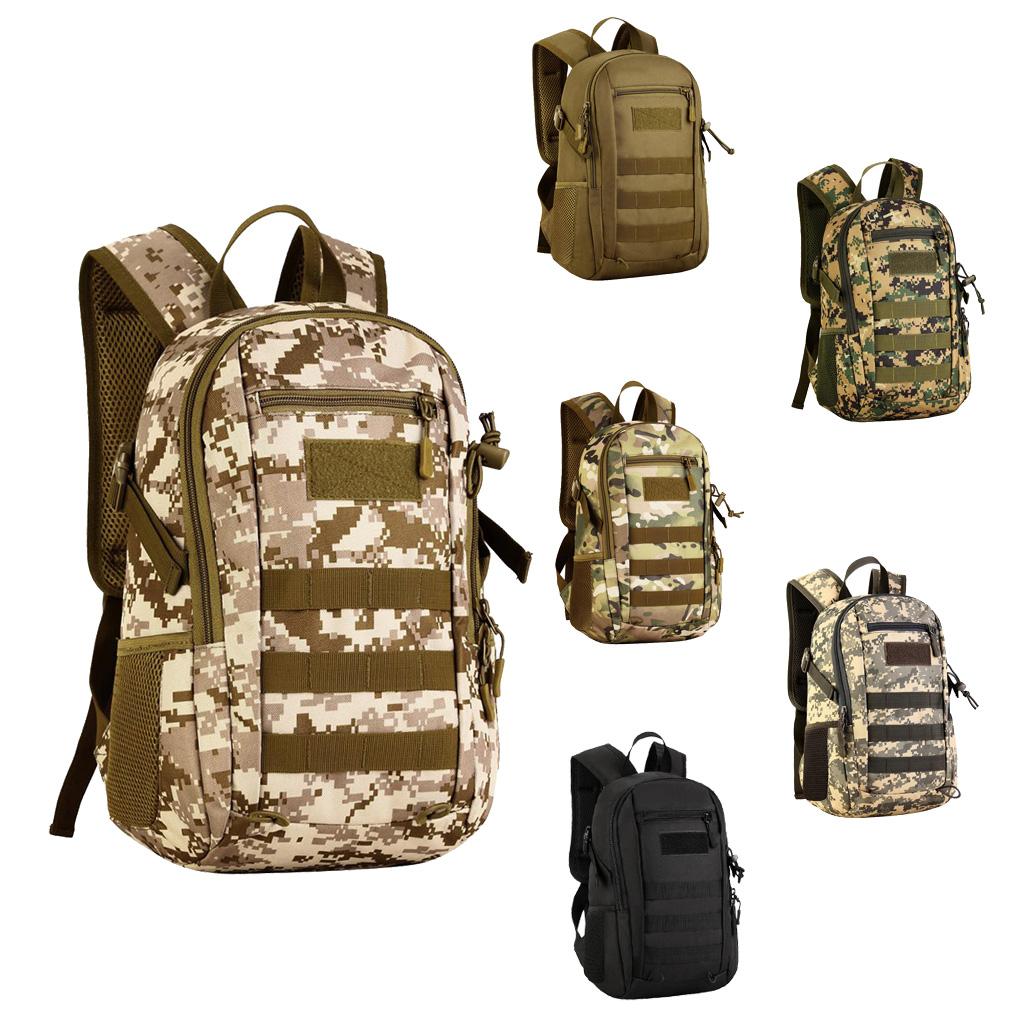 12L Mini Daypack MOLLE Backpack for Hunting Camping Travel