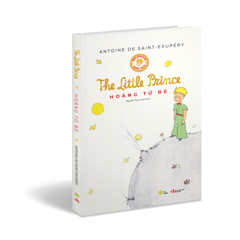Sách: Hoàng tử bé_The little prince bản Song Ngữ Việt - Anh (kèm file nghe + note từ mới)